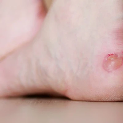 How to prevent and treat a blister on the foot?    